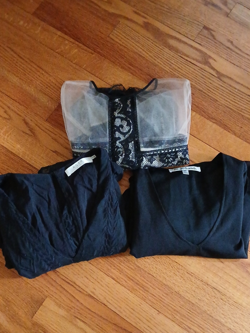 Bundle of Three Black Dresses Kendall & Kylie, ASTR, Lovers & Friends ■ XS & M